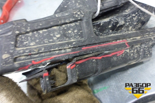 Фара противотуманная правая (до 2015г) (922024X000) для Kia Rio с 2011-2016г (Рио 3)