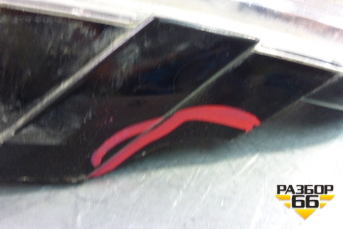 Фара противотуманная правая (до 2015г) (922024X000) для Kia Rio с 2011-2016г (Рио 3)