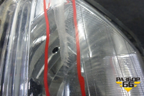 Фара противотуманная правая (до 2015г) (922024X000) для Kia Rio с 2011-2016г (Рио 3)