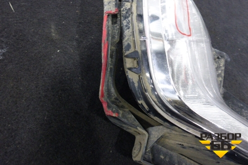 Фара противотуманная правая (до 2015г) (922024X000) для Kia Rio с 2011-2016г (Рио 3)