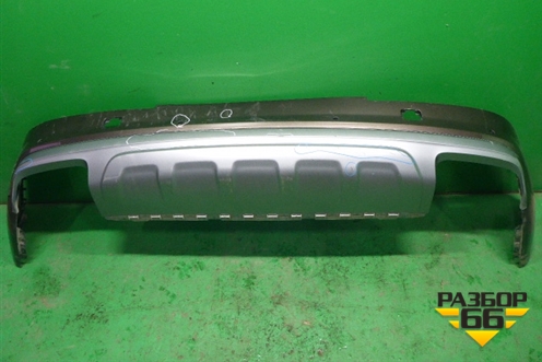 Бампер задний нижняя часть (до 2019г под парктроник) (4M0807527B) для Audi Q7 c 2015г (Ку 7)