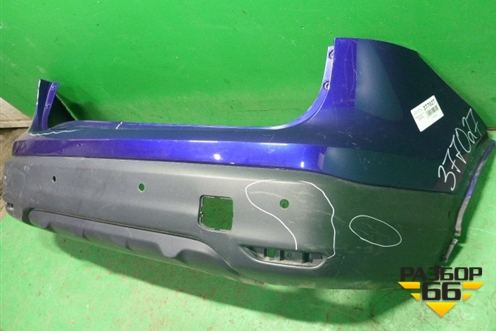 Бампер задний (до 2017г под парктроник) (85022BP70H) для Nissan Qashqai (J11E) с 2013г (Кашкай)