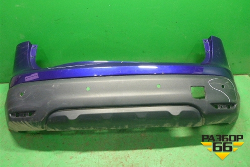 Бампер задний (до 2017г под парктроник) (85022BP70H) для Nissan Qashqai (J11E) с 2013г (Кашкай)