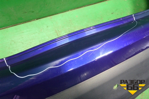 Бампер задний (до 2017г под парктроник) (85022BP70H) для Nissan Qashqai (J11E) с 2013г (Кашкай)