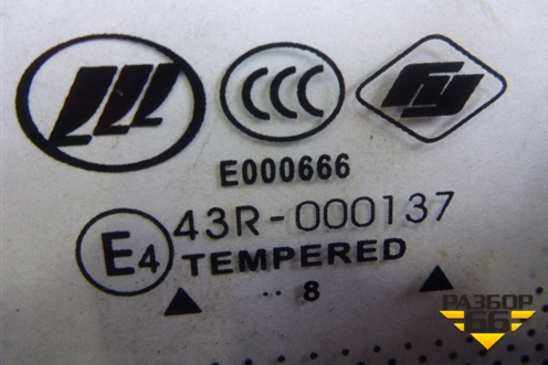 Стекло глухое правое (седан 2008г) (L5406201) для Lifan Breez с 2007г (Бриз)