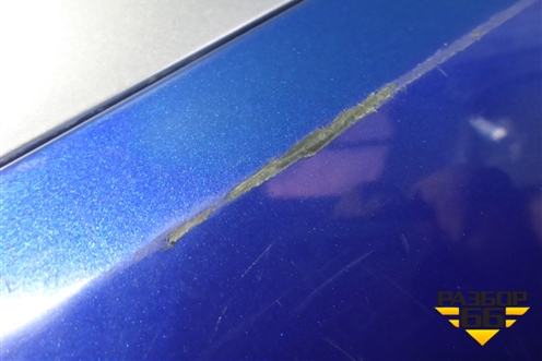 Накладка двери задней левой (S-Line) (4M0853969G) для Audi Q7 c 2015г (Ку 7)