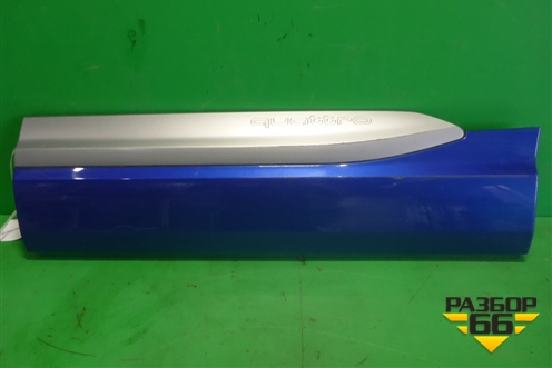 Накладка двери задней левой (S-Line) (4M0853969G) для Audi Q7 c 2015г (Ку 7)