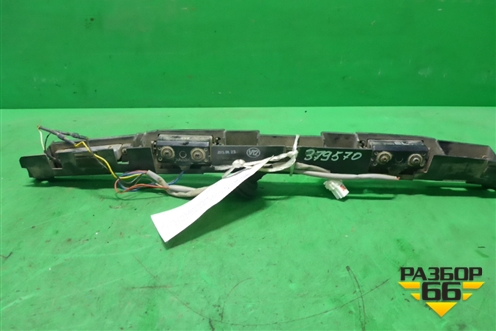 Фонарь подсветки номера (с кнопкой и накладкой) для Hyundai Equus с 2010г (Экус)