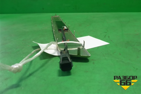 Накладка порога внутренняя переднего левого (хром с подсветкой) для Hyundai Equus с 2010г (Экус)