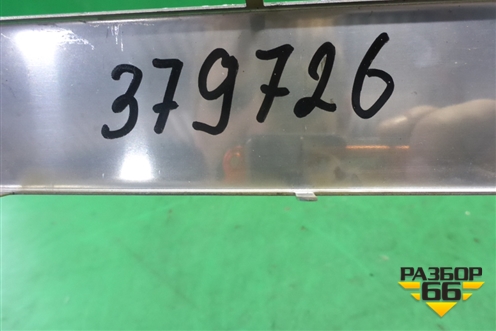 Накладка порога внутренняя переднего левого (хром с подсветкой) для Hyundai Equus с 2010г (Экус)