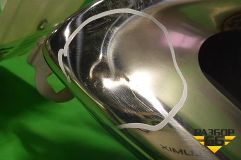 Насадка на глушитель (до 2019г правая) (5210648020) для Lexus RX 350 c 2015г (РХ)