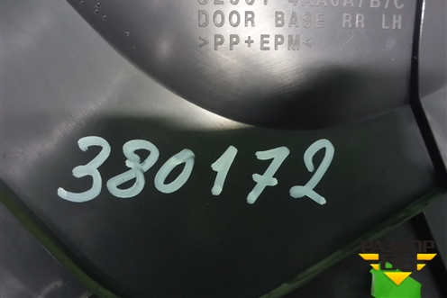 Обшивка двери задней левой под механику (829014AA0A) для Nissan Almera G15 с 2012г (Альмера Г15)