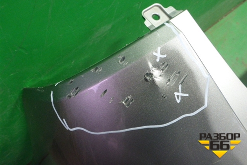 Бампер задний (до 2019г под парктроник) (5215948150) для Lexus RX 350 c 2015г (РХ)