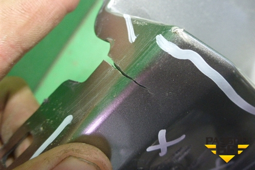 Бампер задний (до 2019г под парктроник) (5215948150) для Lexus RX 350 c 2015г (РХ)