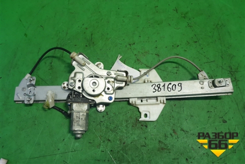 Стеклоподъёмник электрический задний левый (в сборе) для Hyundai Matrix с 2001-2010г (Матрикс)