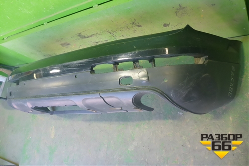 Бампер задний (до 2009г под парктроник) (4L0807511B) для Audi Q7 c 2005-2015г (Ку 7)