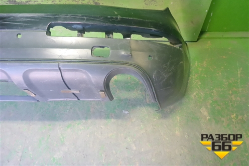 Бампер задний (до 2009г под парктроник) (4L0807511B) для Audi Q7 c 2005-2015г (Ку 7)