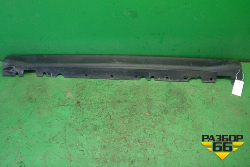 Накладка на порог наружная левая (51777191241) для BMW X5 E70 с 2007-2013г (Х5 Е70)