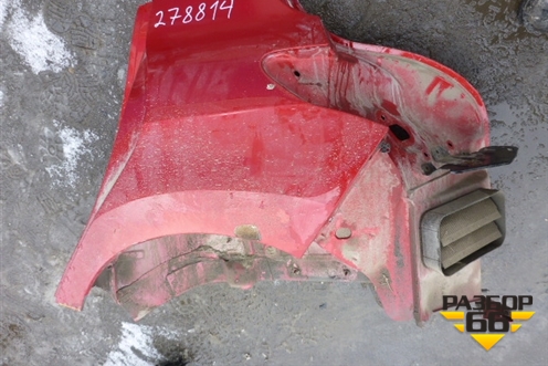 Крыло заднее левое (5ти дверный хетчбэк) для Peugeot 308 с 2007-2014г