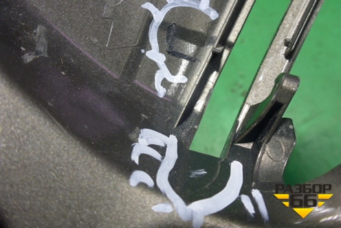 Корпус зеркала левого (8U0857527) для Audi Q3 с 2011-2018г (Ку 3)