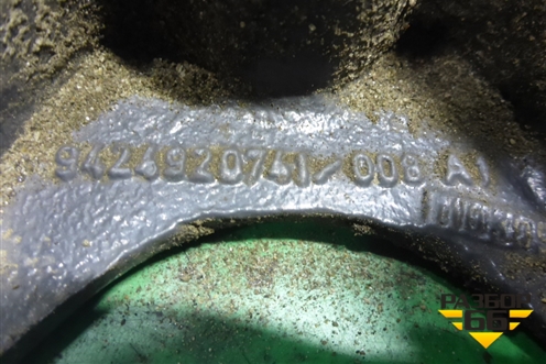 Кронштейн глушителя (основного к раме) (9424920741) для Mercedes Benz TRUCK Axor 2 с 2004г (Аксор)