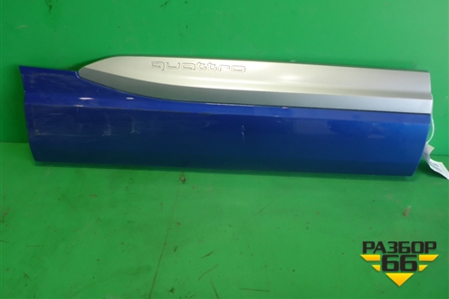 Накладка двери задней правой (S-Line) (4M0853970B) для Audi Q7 c 2015г (Ку 7)