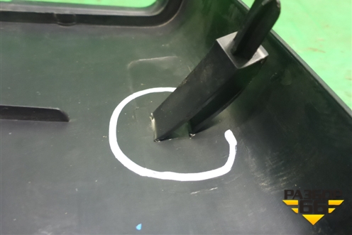 Обшивка стойки центральная нижняя правая (2N11N243W06AHW) для Ford Fusion с 2002г (Фьюжн)