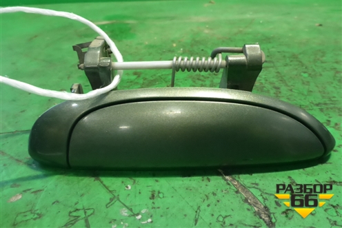 Ручка наружная двери передней правой (крашеная) для Renault Clio с 1998-2002г (Клио)