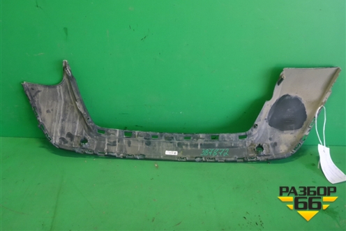 Накладка заднего бампера (под парктроник) (J8A2640E80AA) для Land Rover Range Rover Velar с 2017г (Велар)