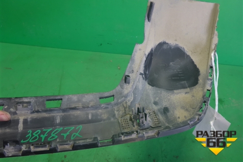 Накладка заднего бампера (под парктроник) (J8A2640E80AA) для Land Rover Range Rover Velar с 2017г (Велар)