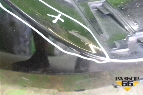 Бампер задний (после 2015г) (7P6807421D) для Volkswagen Touareg с 2010-2018г (Туарег)