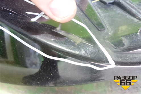 Бампер задний (после 2015г) (7P6807421D) для Volkswagen Touareg с 2010-2018г (Туарег)