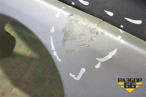 Бампер задний (под парктроник) (850220429R) для Renault Kaptur с 2016г (Каптюр)