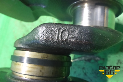 Коленвал ( 1.6л QG16 коренной-49.9 шатунный-39,9) для Nissan Almera Classic с 2006-2013г (Альмера Классик)