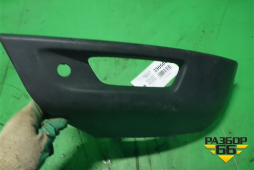 Накладка переднего бампера нижняя левая (с отверстием под парктроник) (DK6217D750AB) для Land Rover Range Rover Sport с 2013-2022г (Спорт)