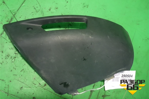 Накладка переднего бампера нижняя левая (с отверстием под парктроник) (DK6217D750AB) для Land Rover Range Rover Sport с 2013-2022г (Спорт)