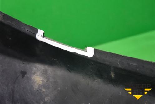 Накладка переднего бампера нижняя левая (с отверстием под парктроник) (DK6217D750AB) для Land Rover Range Rover Sport с 2013-2022г (Спорт)