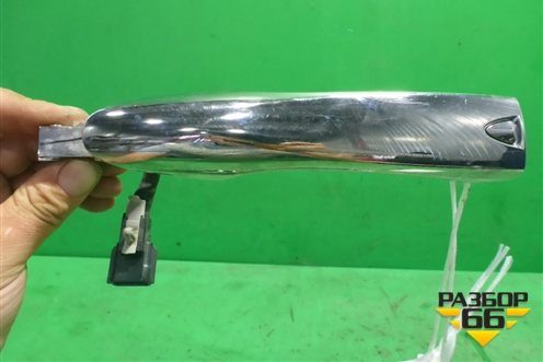 Ручка наружная двери передней левой (с кнопкой без кронштейна) (806404CM0B) для Nissan X-Trail (Т32) с 2014г (Хтраил)