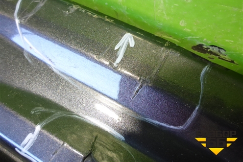 Накладка заднего бампера (после 2015г Executive) (76871D8010) для Toyota Land Cruiser (200) с 2008г