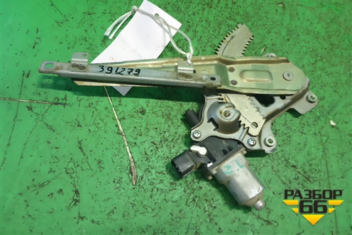 Стеклоподъёмник электрический задний левый для Mitsubishi Lancer-X с 2007г (Лансер)