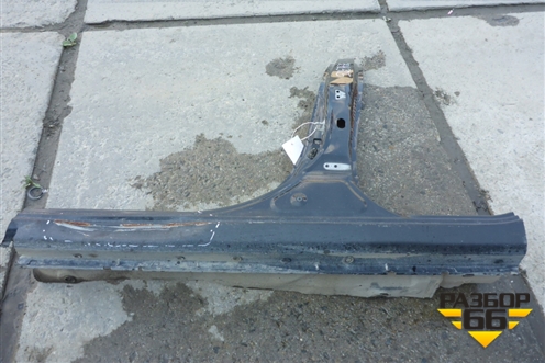 Порог со стойкой левый для Mitsubishi Lancer-X с 2007г (Лансер)