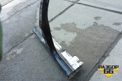 Порог со стойкой левый для Mitsubishi Lancer-X с 2007г (Лансер)