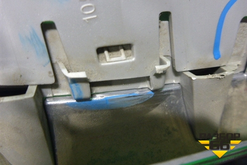 Решетка радиатора правая (7316076) для BMW X5 F15 с 2013г (Х5 Ф15)