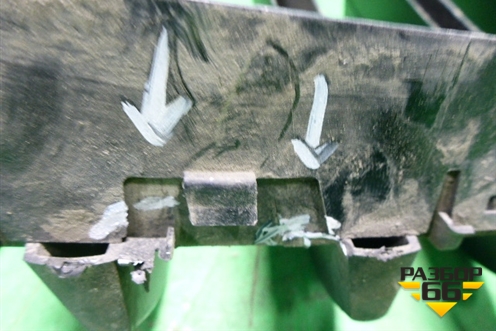 Решетка радиатора правая (без рамки) для BMW X5 F15 с 2013г (Х5 Ф15)