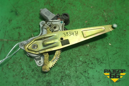 Стеклоподъёмник электрический задний левый (в сборе) для Toyota Rav-4 с 2000-2005г (Рав 4)