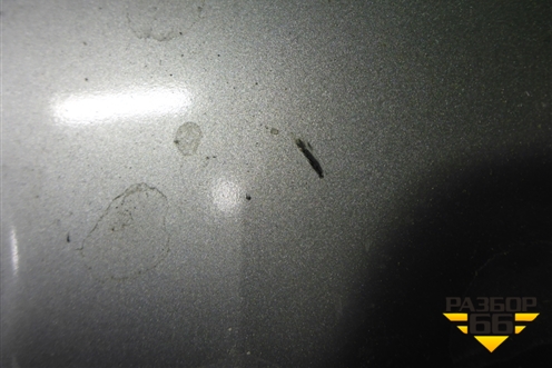 Юбка заднего бампера (4M0807521) для Audi Q7 c 2015г (Ку 7)