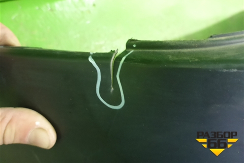 Бампер задний (после 2009г) (8200916804) для Renault Logan с 2004-2015г (Логан)