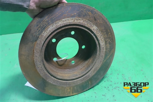 Диск тормозной задний для Mitsubishi Outlander XL с 2006-2012г (Аутлендер ХЛ)