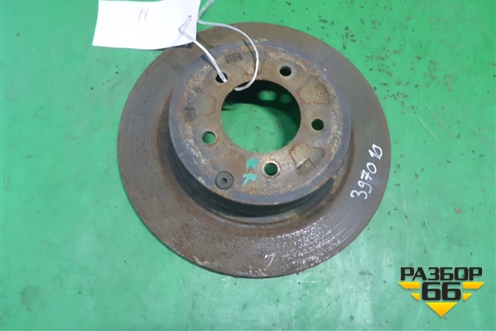 Диск тормозной задний для Mitsubishi Outlander XL с 2006-2012г (Аутлендер ХЛ)