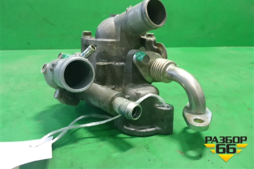 Корпус термостата (в сборе 2.0л 4B11) для Mitsubishi Outlander XL с 2006-2012г (Аутлендер ХЛ)